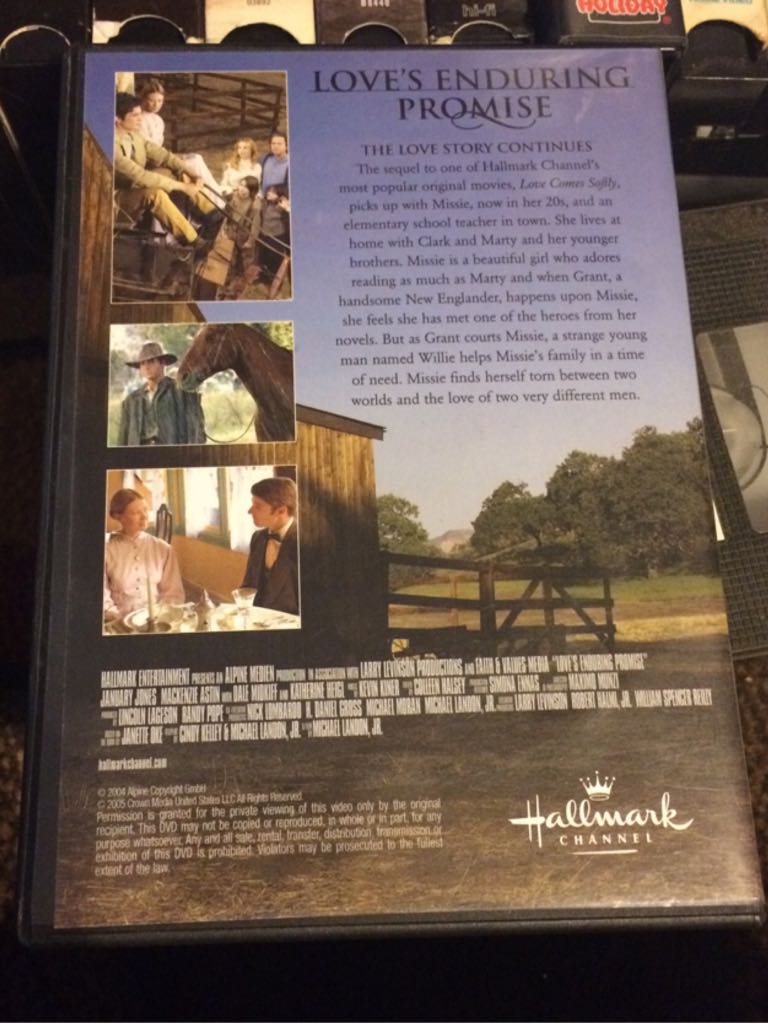 Loves Enduring Promise DVD movie collectible - Main Image 2