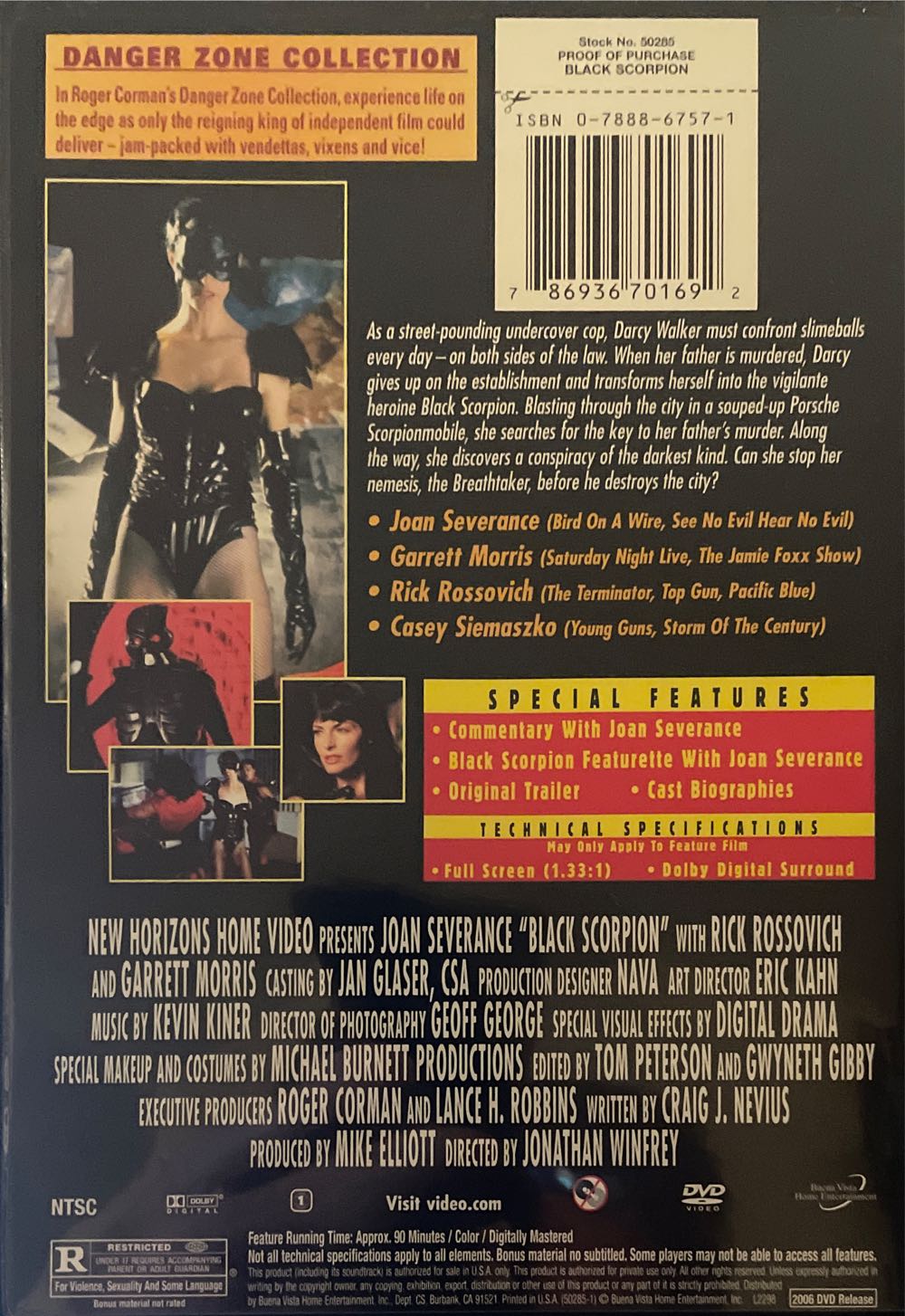 Black Scorpion DVD movie collectible [Barcode 786936701692] - Main Image 2