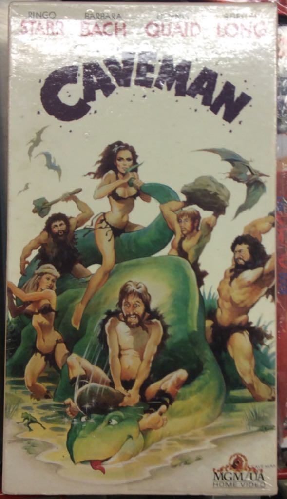 Caveman VHS movie collectible [Barcode 027616204530] - Main Image 2