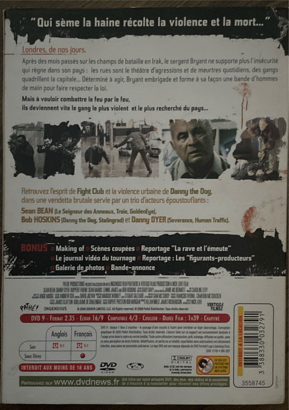 Outlaw CED movie collectible [Barcode 3388330032791] - Main Image 2