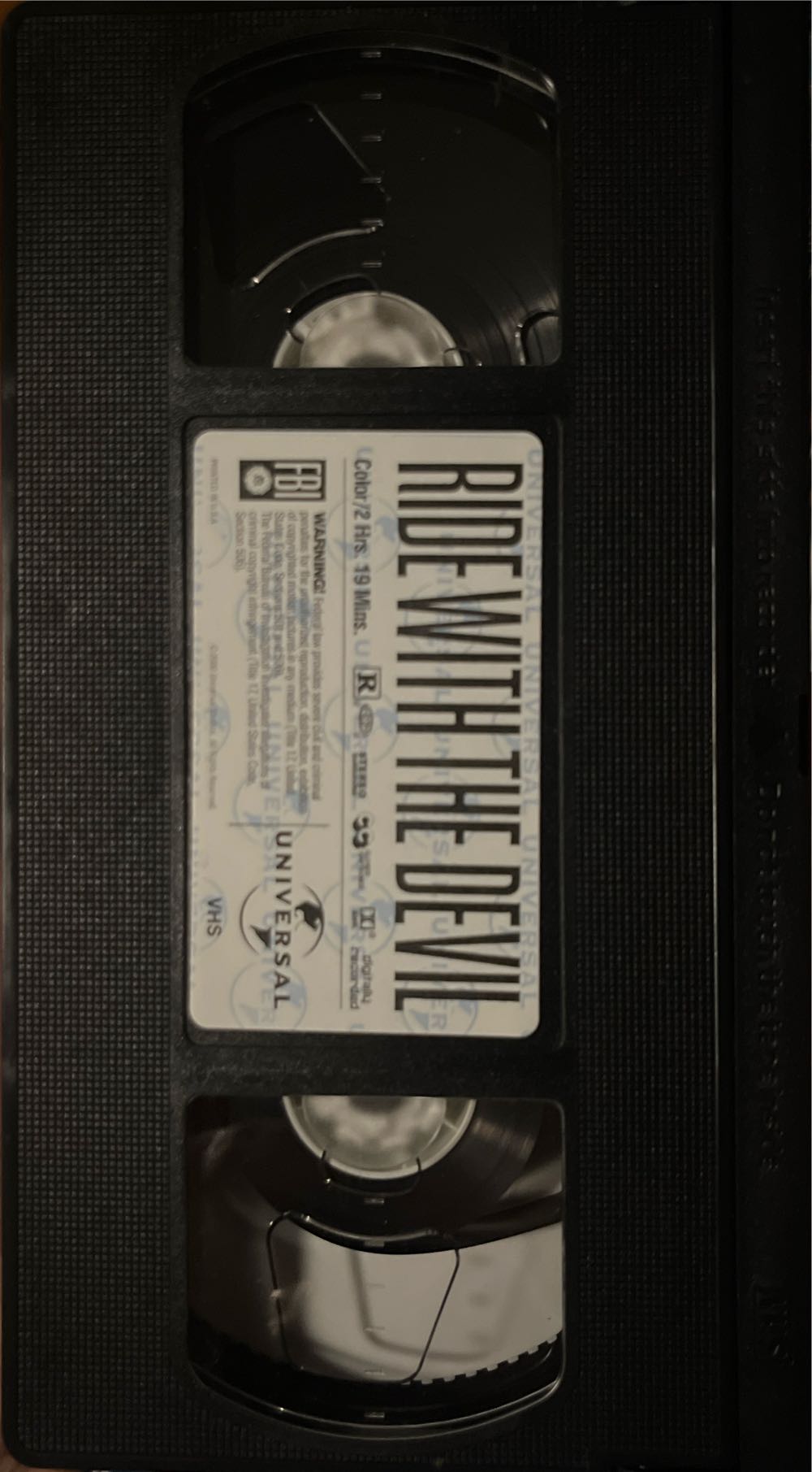 Ride With The Devil VHS movie collectible [Barcode 096898415033] - Main Image 4