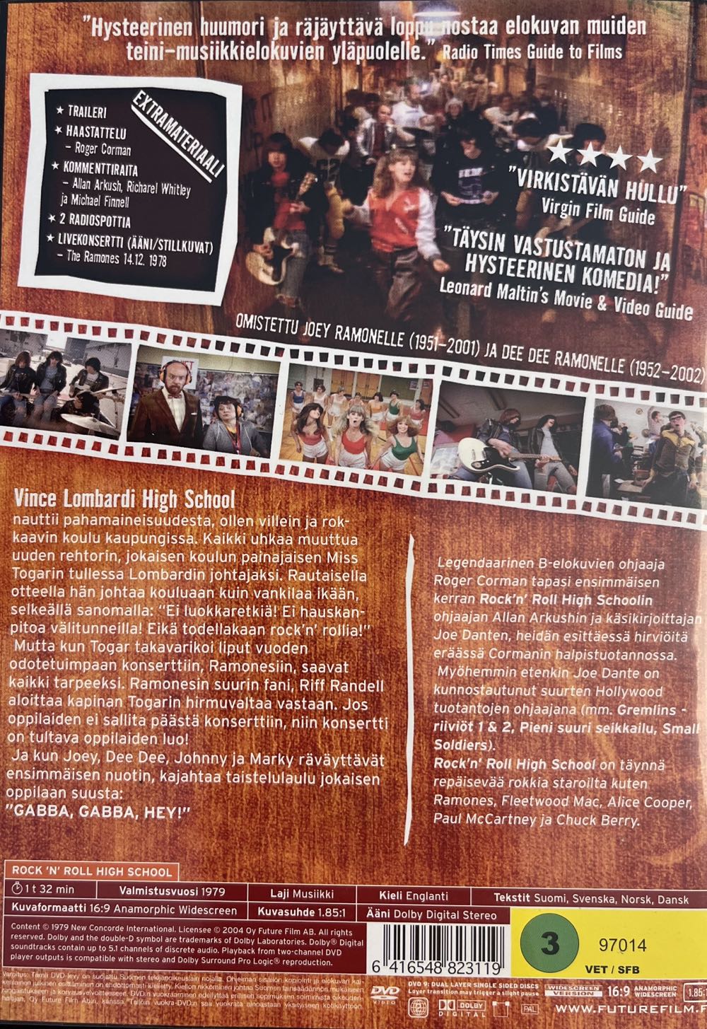 Rock N Roll High School DVD movie collectible [Barcode 6416548823119] - Main Image 2