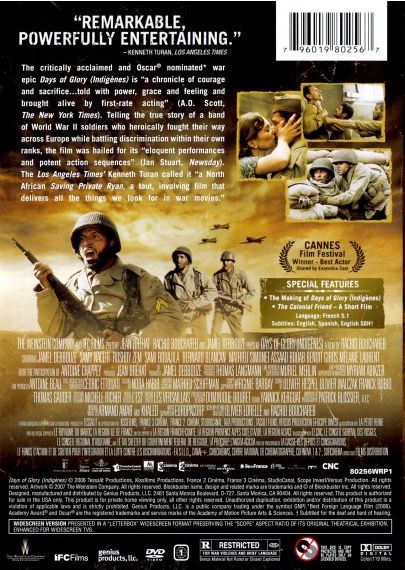 Days of Glory DVD movie collectible [Barcode 5055002553332] - Main Image 2