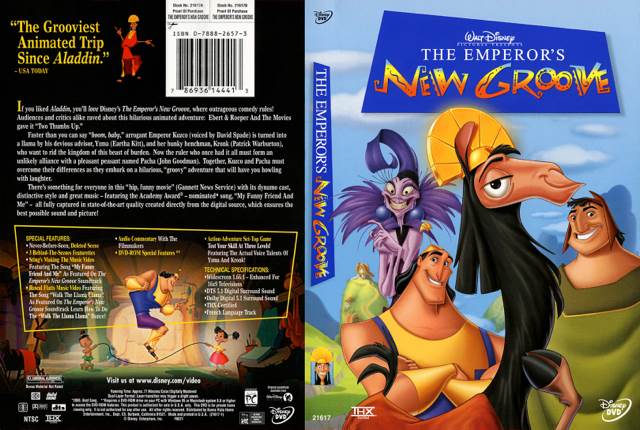 The Emperor’s New Groove: The Ultimate Groove (2-Disc Collector’s Edition) DVD movie collectible [Barcode 9398510134034] - Main Image 2
