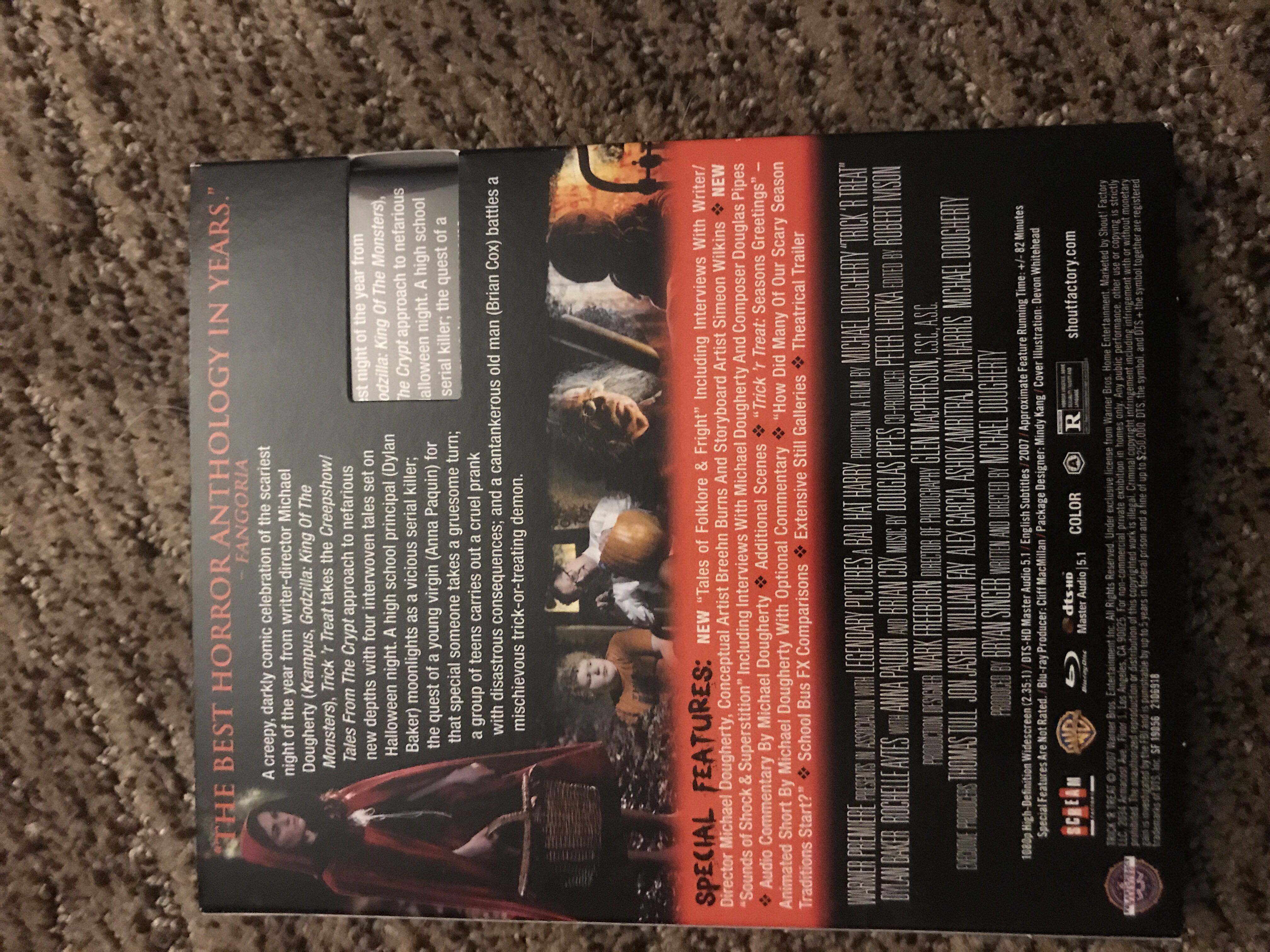 Trick r Treat Blu-ray movie collectible [Barcode 883929093915] - Main Image 2