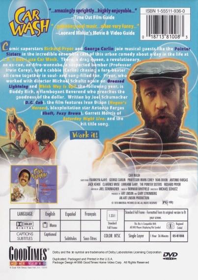 Car Wash Digital Copy movie collectible - Main Image 2