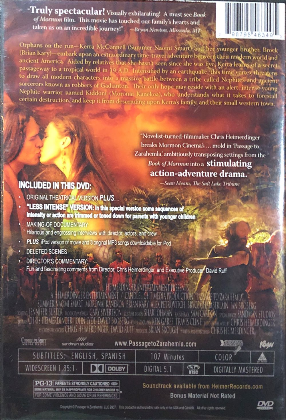 Passage To Zarahemla DVD movie collectible [Barcode 796795463495] - Main Image 2