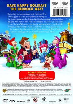 A Flintstones Christmas Carol DVD movie collectible [Barcode 014764359427] - Main Image 2