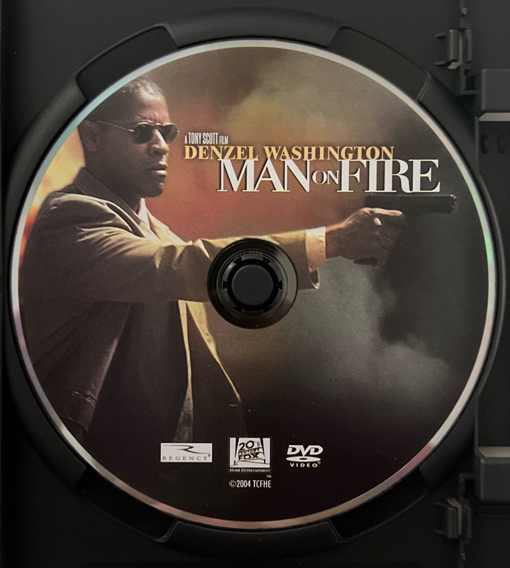 Man On Fire DVD-R movie collectible [Barcode 024543139713] - Main Image 3