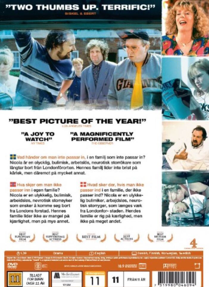 Life Is Sweet DVD movie collectible [Barcode 5014138282172] - Main Image 2