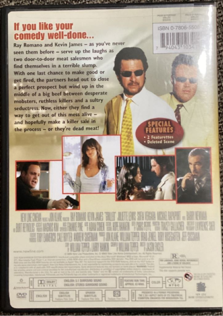 Grilled DVD movie collectible [Barcode 794043103414] - Main Image 2