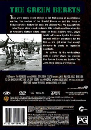 The Green Berets Digital Copy movie collectible [Barcode 012569100299] - Main Image 2