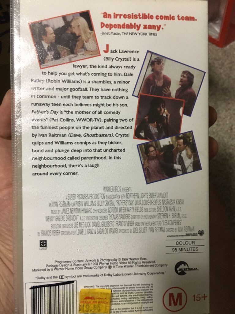 Fathers Day VHS movie collectible [Barcode 085391538639] - Main Image 2