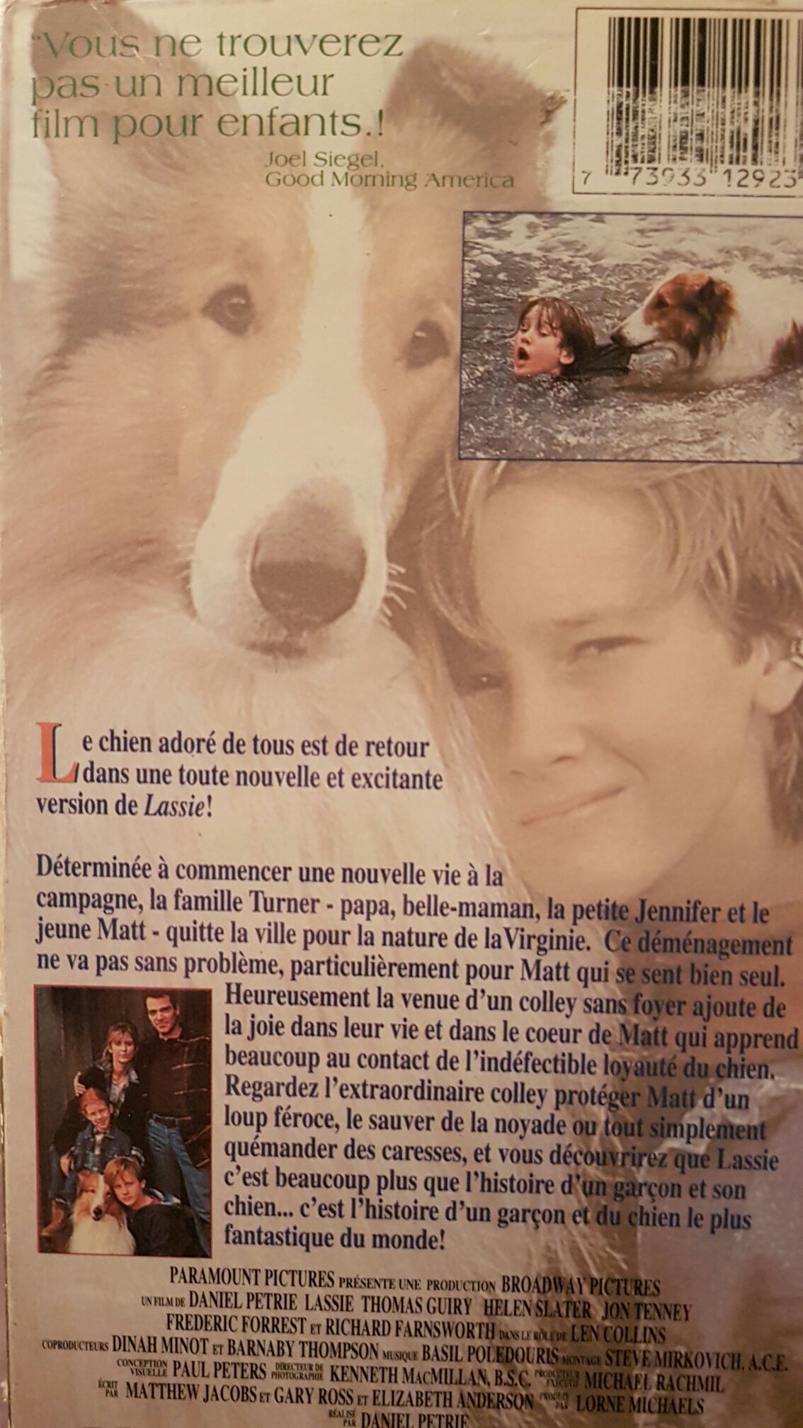 Lassie DVD movie collectible [Barcode 8714865557310] - Main Image 2