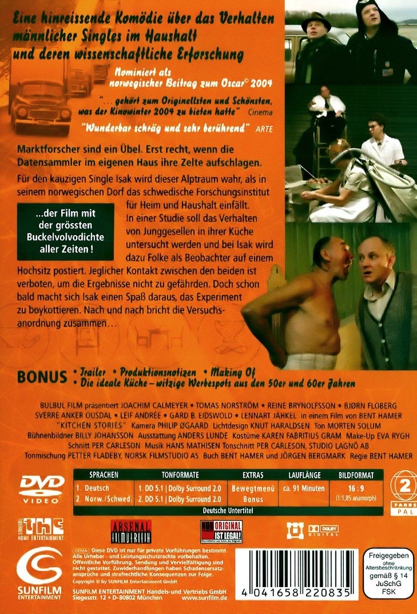 Kitchen Stories DVD movie collectible [Barcode 4041658220835] - Main Image 4