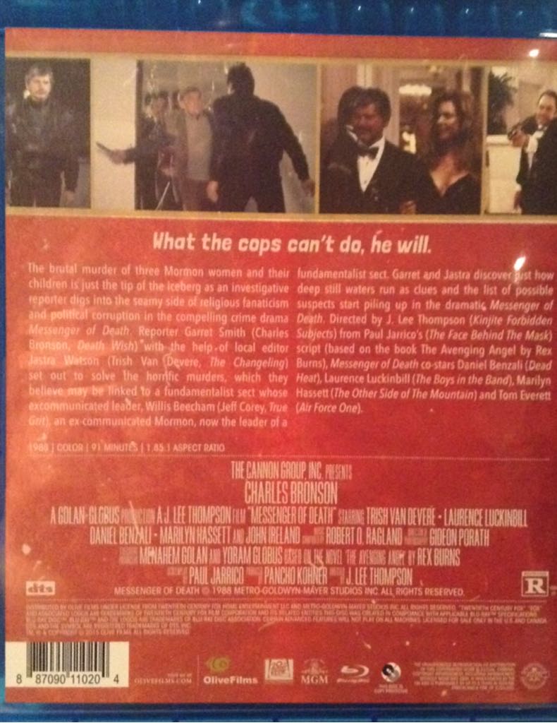 Messenger of Death (HD - NAS) Digital Copy movie collectible [Barcode 887090110204] - Main Image 2