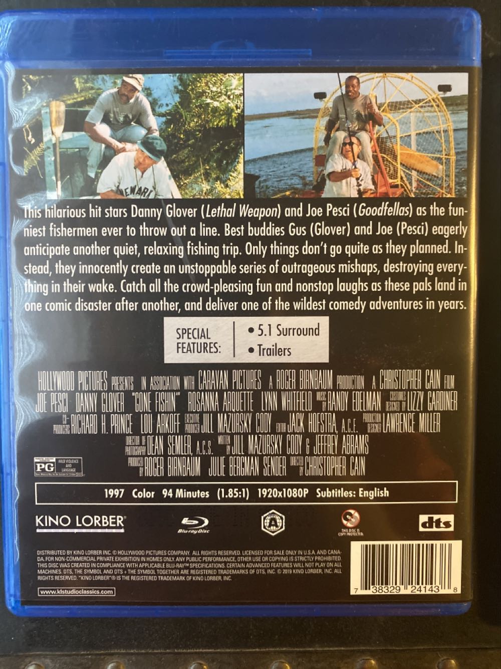 Gone Fishin Blu-ray movie collectible [Barcode 8693618257] - Main Image 2