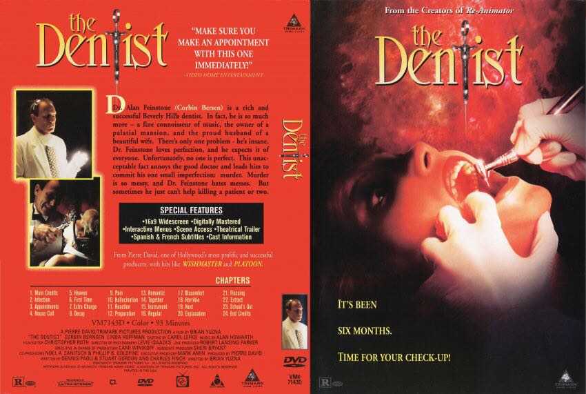 The Dentist (In The Dentist Collection, Vestron Video) Blu-ray movie collectible [Barcode 031398688631] - Main Image 2