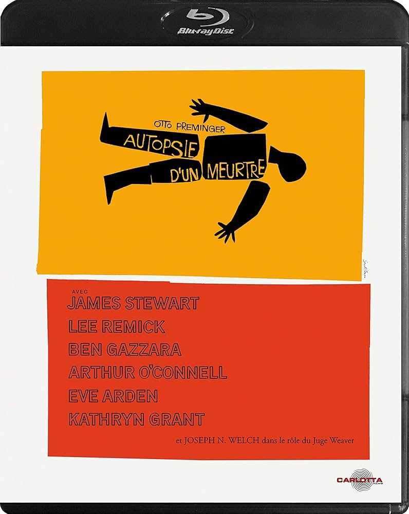 Autopsie D’un Meurtre [IMPORT+ST] Blu-ray movie collectible [Barcode 5050582123319] - Main Image 2
