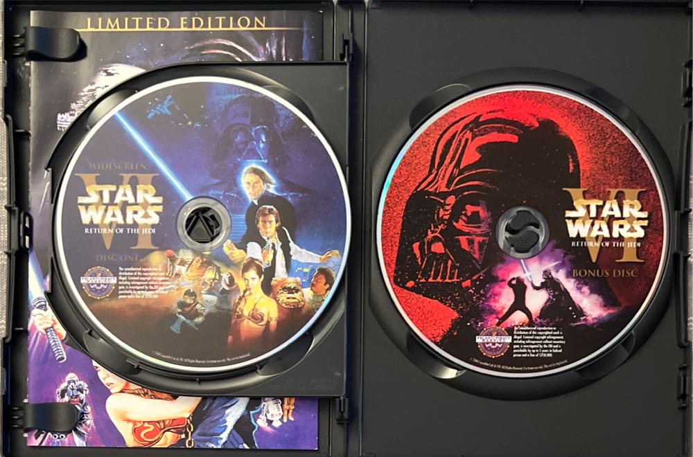 Star Wars - Episode VI - Return Of The Jedi DVD movie collectible [Barcode 5039036028301] - Main Image 3