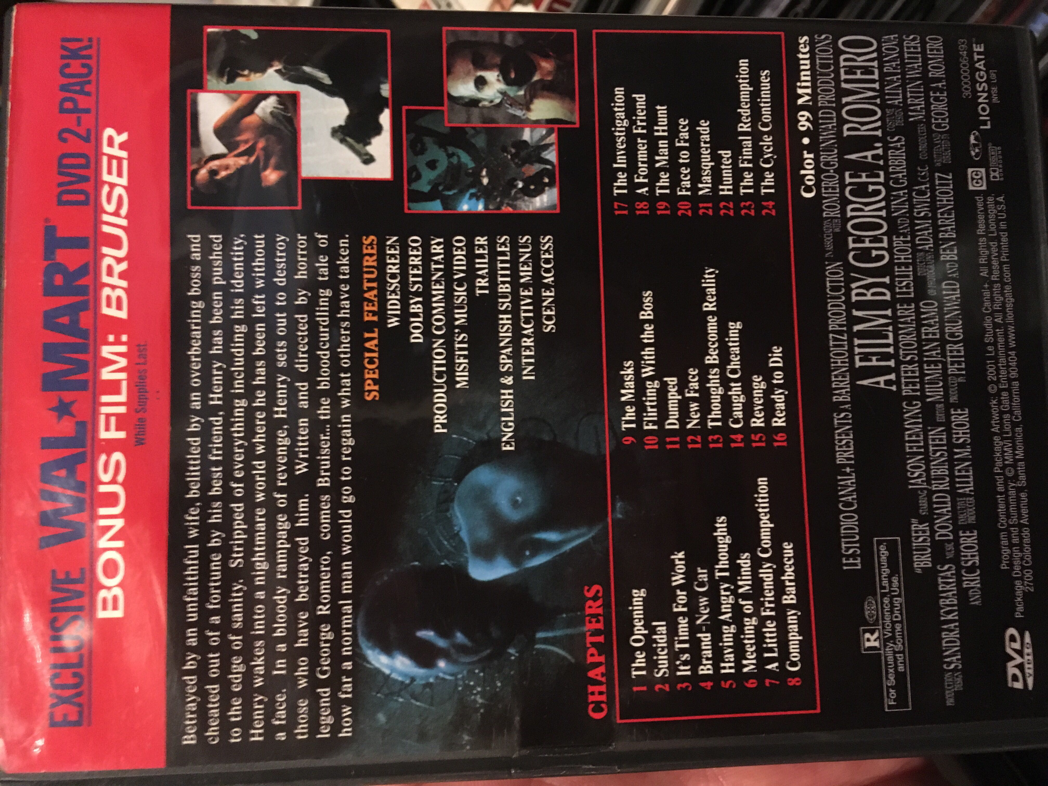 Bruiser DVD movie collectible [Barcode 8716777000274] - Main Image 2