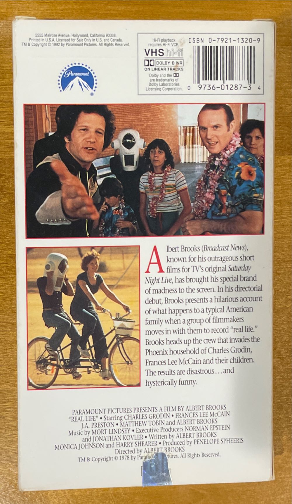 Real Life VHS movie collectible [Barcode 097360128734] - Main Image 2