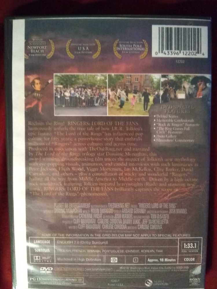 Ringers: Lord Of The Fans DVD movie collectible [Barcode 043396122024] - Main Image 2