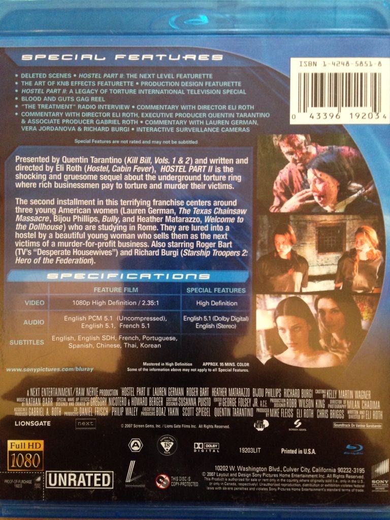 Impostor Blu-ray movie collectible [Barcode 096009018719] - Main Image 2