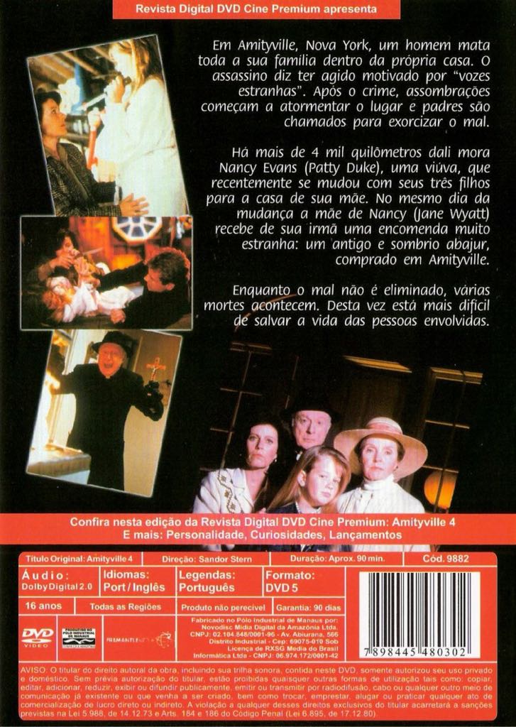 Amityville - The Evil Escapes DVD movie collectible [Barcode 5030697008879] - Main Image 2