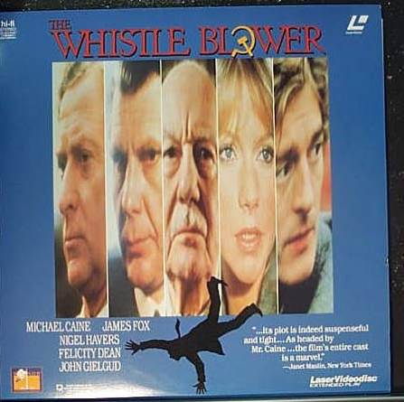Whistle Blower (1987) Laser Disc movie collectible [Barcode 042995766561] - Main Image 1