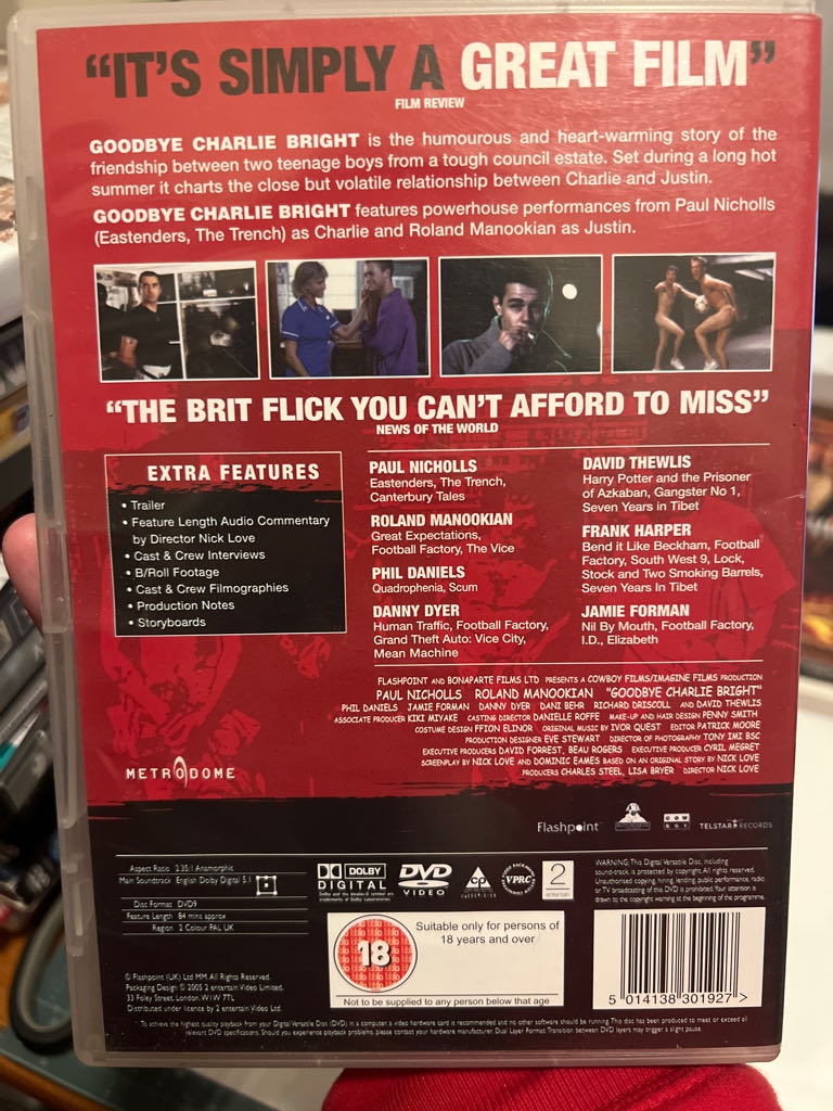 Goodbye Charlie Bright DVD movie collectible [Barcode 5014138301927] - Main Image 2