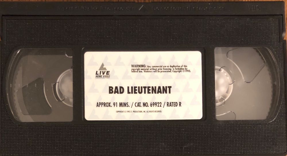 Bad Lieutenant DVD movie collectible [Barcode 012236994831] - Main Image 4