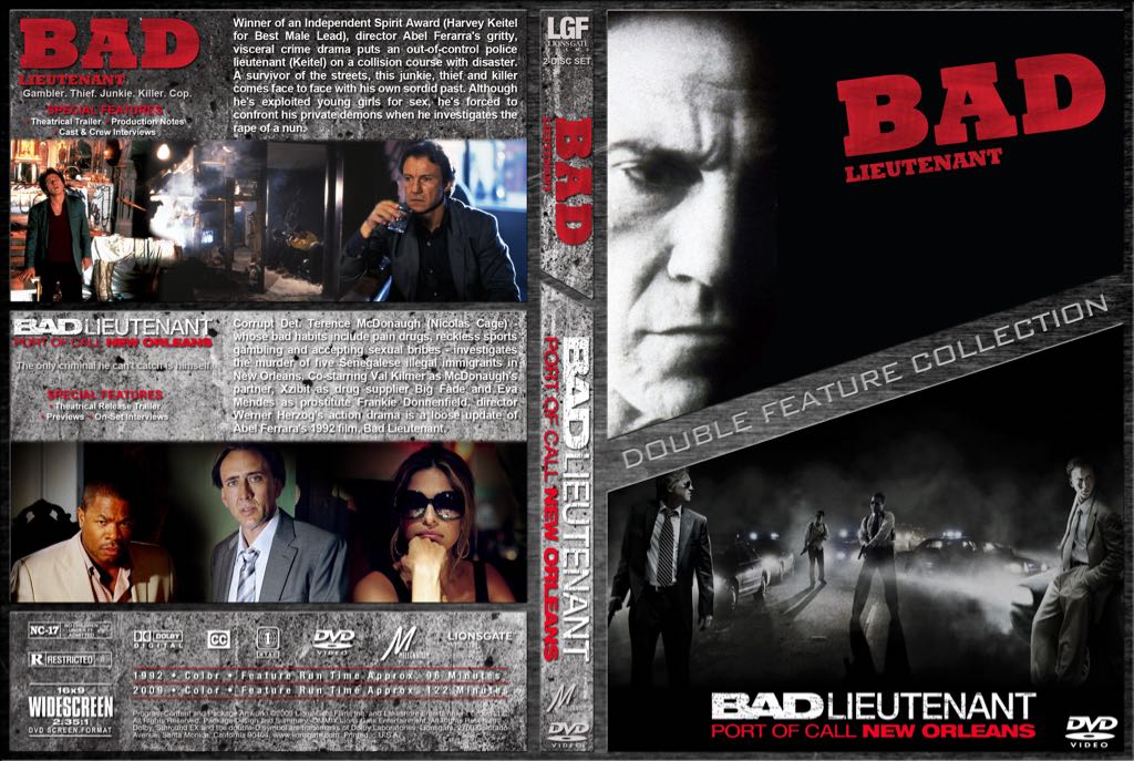 Bad Lieutenant DVD movie collectible - Main Image 2