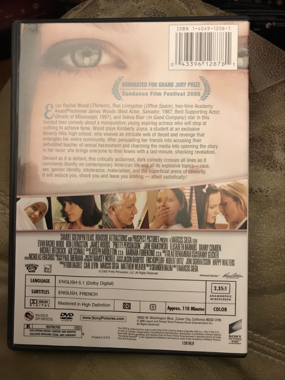 Pretty Persuasion DVD movie collectible [Barcode 043396128781] - Main Image 2