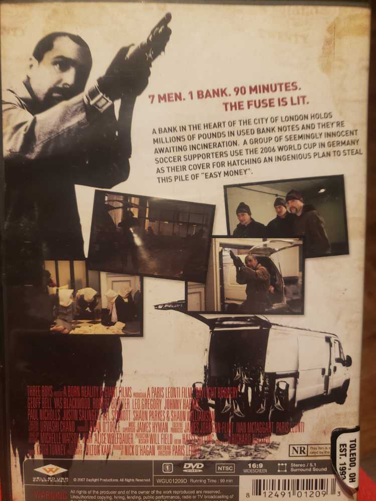 Daylight Robbery DVD movie collectible [Barcode 812491012093] - Main Image 2