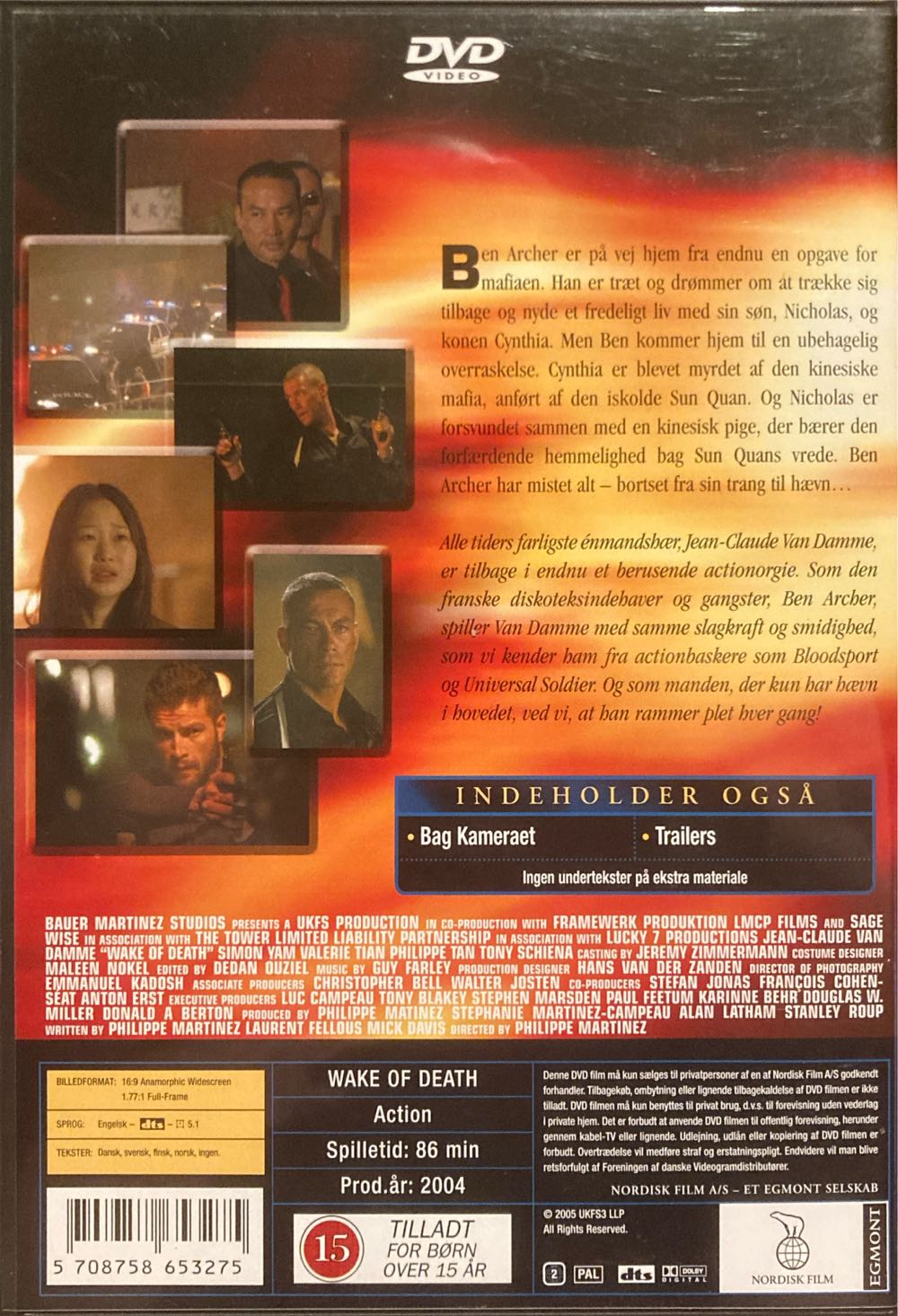 Wake Of Death DVD movie collectible [Barcode 5708758653275] - Main Image 2