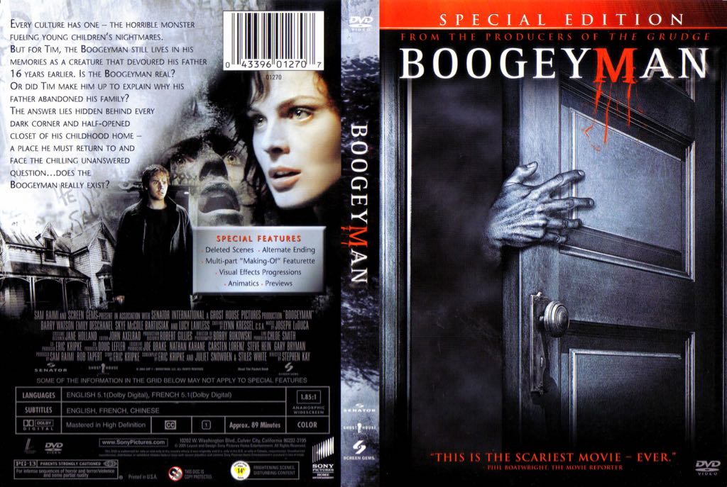 Boogeyman DVD movie collectible [Barcode 043396012707] - Main Image 2