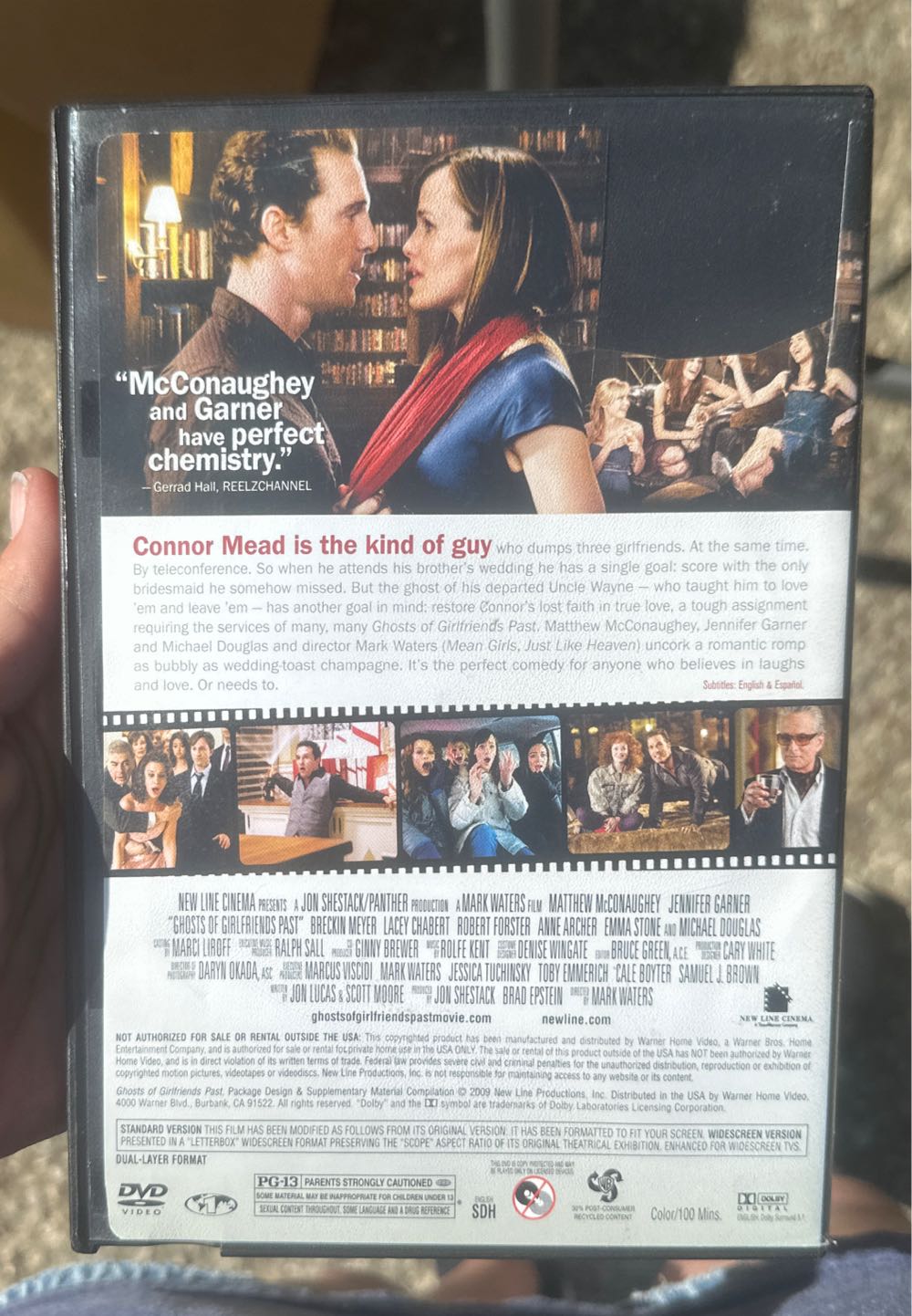 Ghost Of Girlfriends Past DVD movie collectible [Barcode 9404312492] - Main Image 2