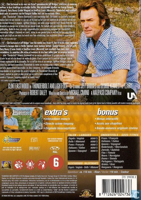 Thunderbolt DVD movie collectible [Barcode 7350036721190] - Main Image 2