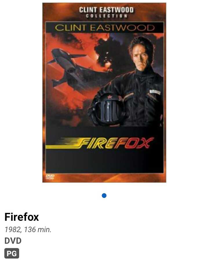 Firefox (C)(2), Top Gun (1) DVD movie collectible [Barcode 85391791621] - Main Image 2