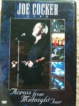 Joe Cocker - Across From Midnight Tour DVD movie collectible [Barcode 014381462685] - Main Image 1