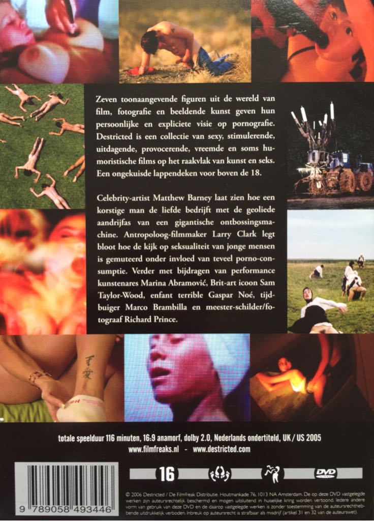 Destricted DVD movie collectible [Barcode 9789058493446] - Main Image 2