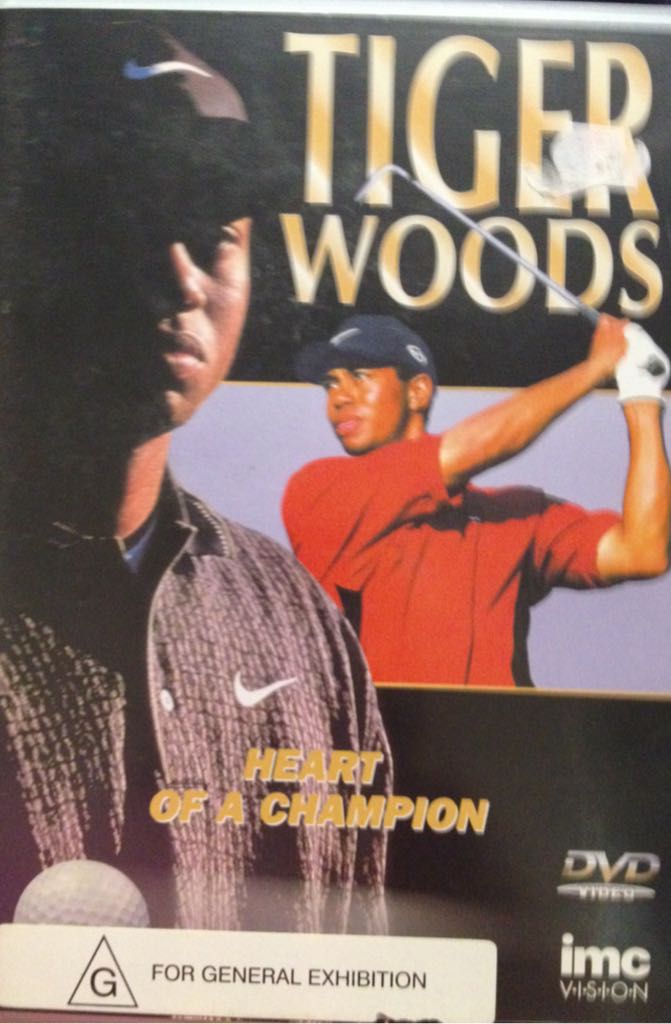 Tiger Woods DVD movie collectible - Main Image 1