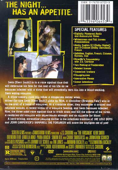 The Forsaken DVD movie collectible [Barcode 043396064539] - Main Image 2