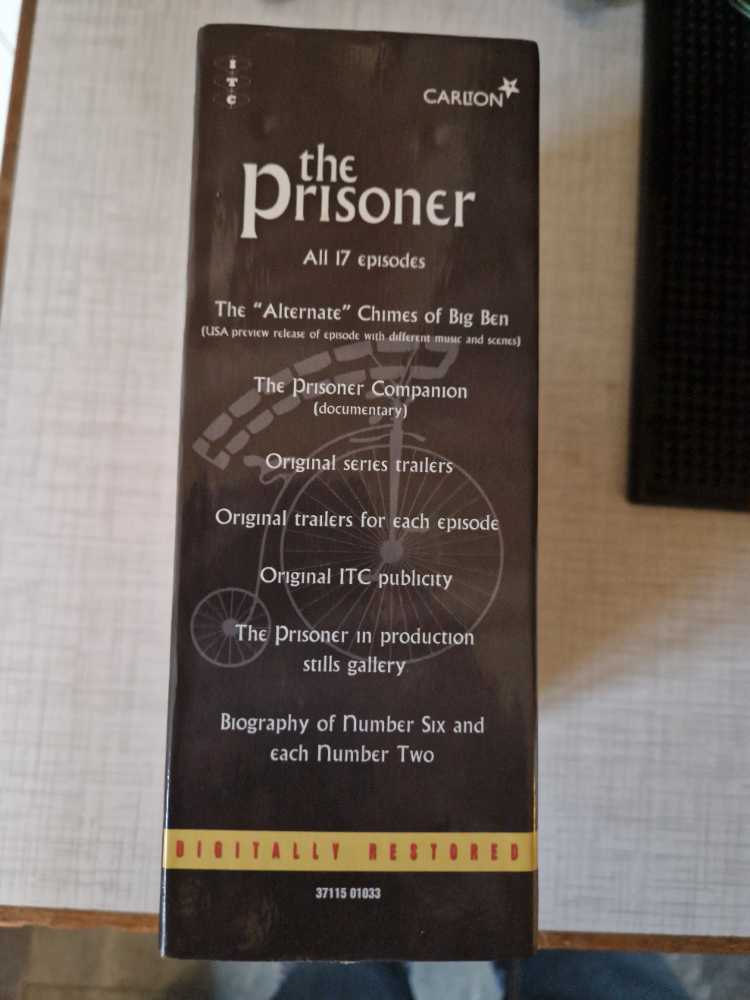 The Prisoner DVD movie collectible [Barcode 5037115010339] - Main Image 2