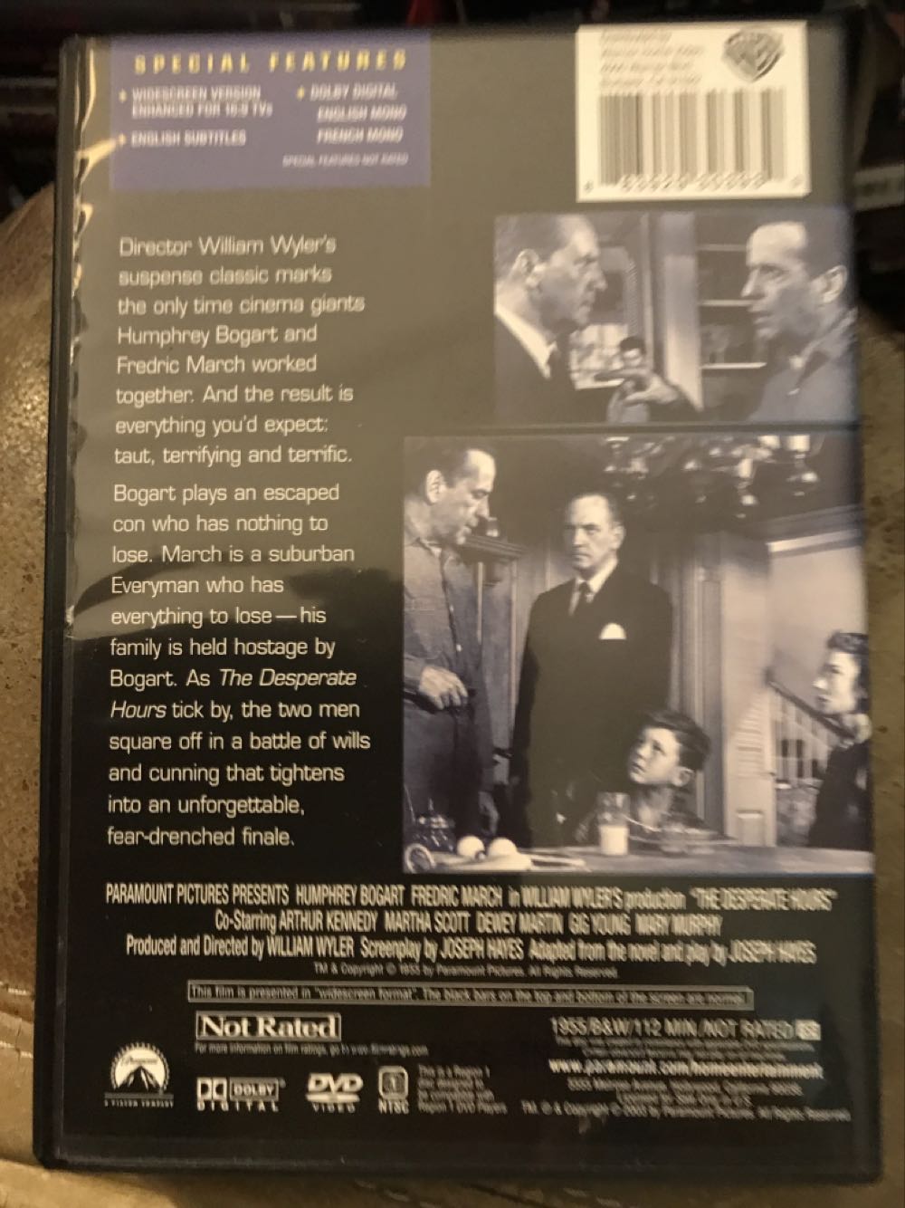The Desperate Hours Digital Copy movie collectible [Barcode 883929303939] - Main Image 2
