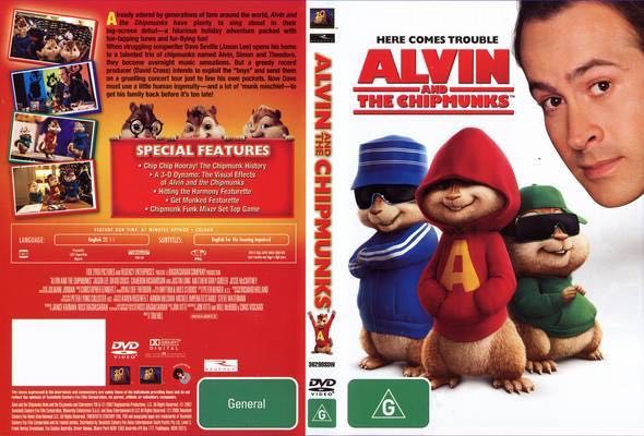 Alvin and the Chipmunks DVD movie collectible [Barcode 024543715429] - Main Image 2