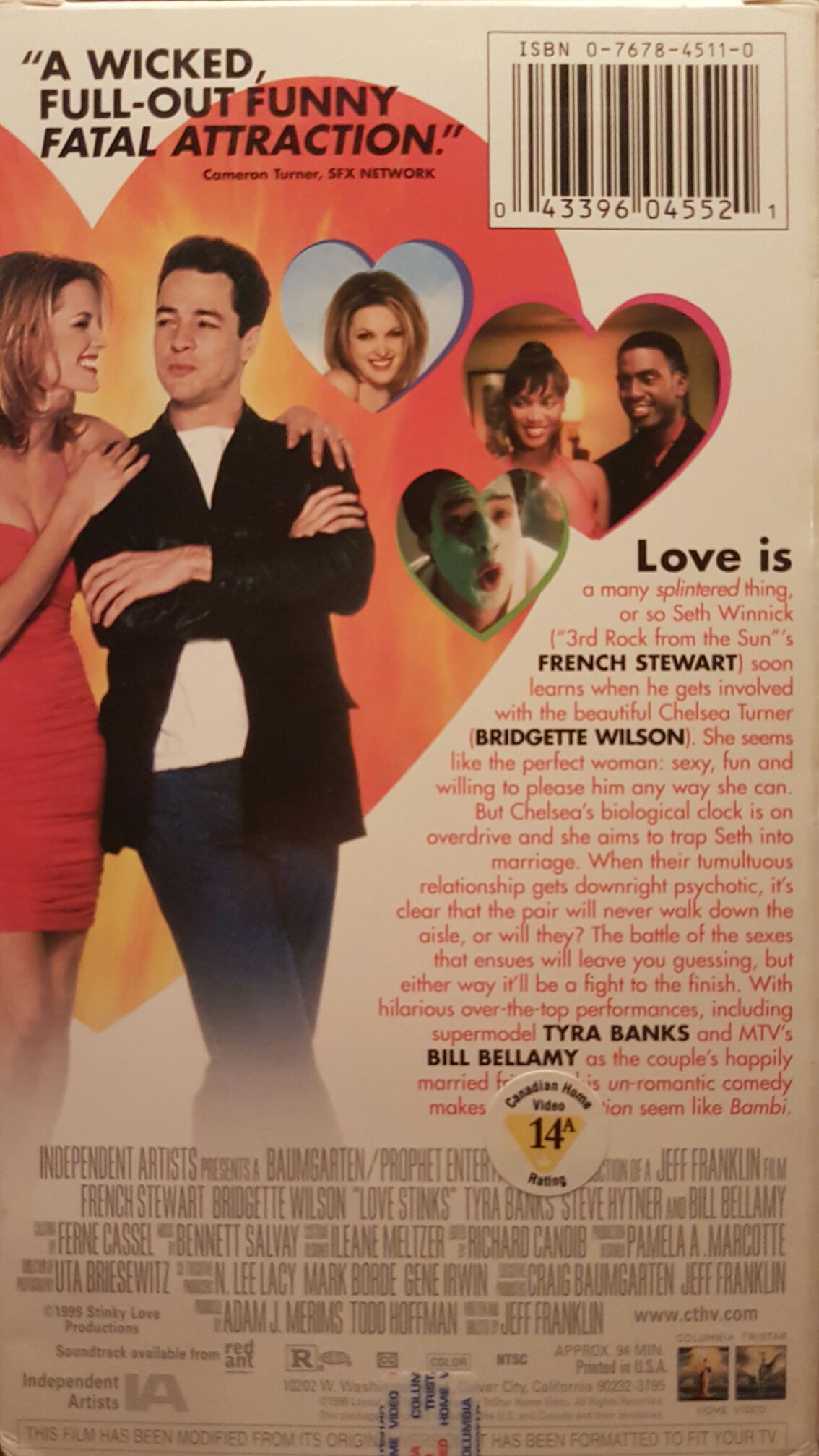 Love Stinks DVD movie collectible [Barcode 5708758222945] - Main Image 2
