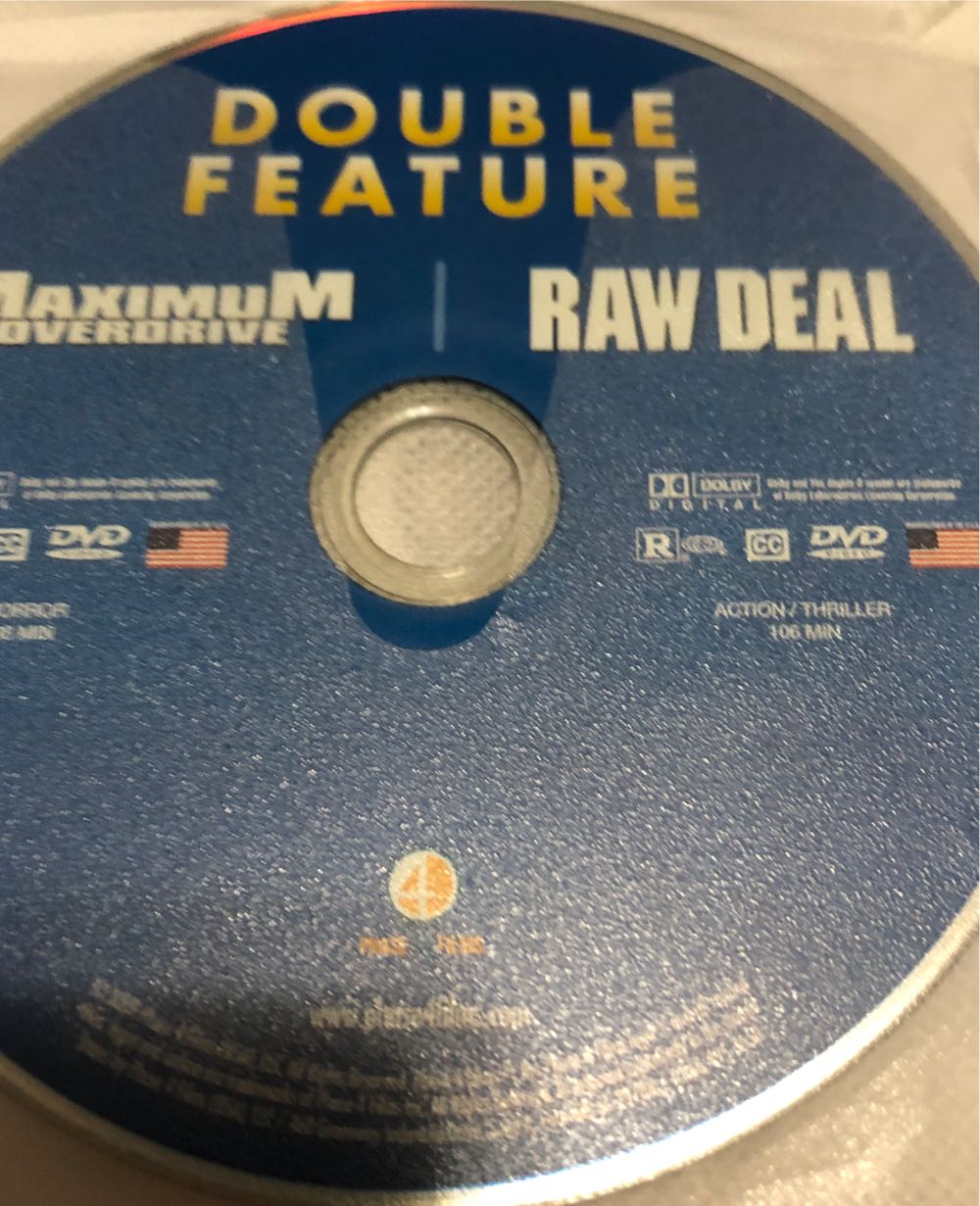 Raw Deal DVD movie collectible [Barcode 024543111405] - Main Image 4