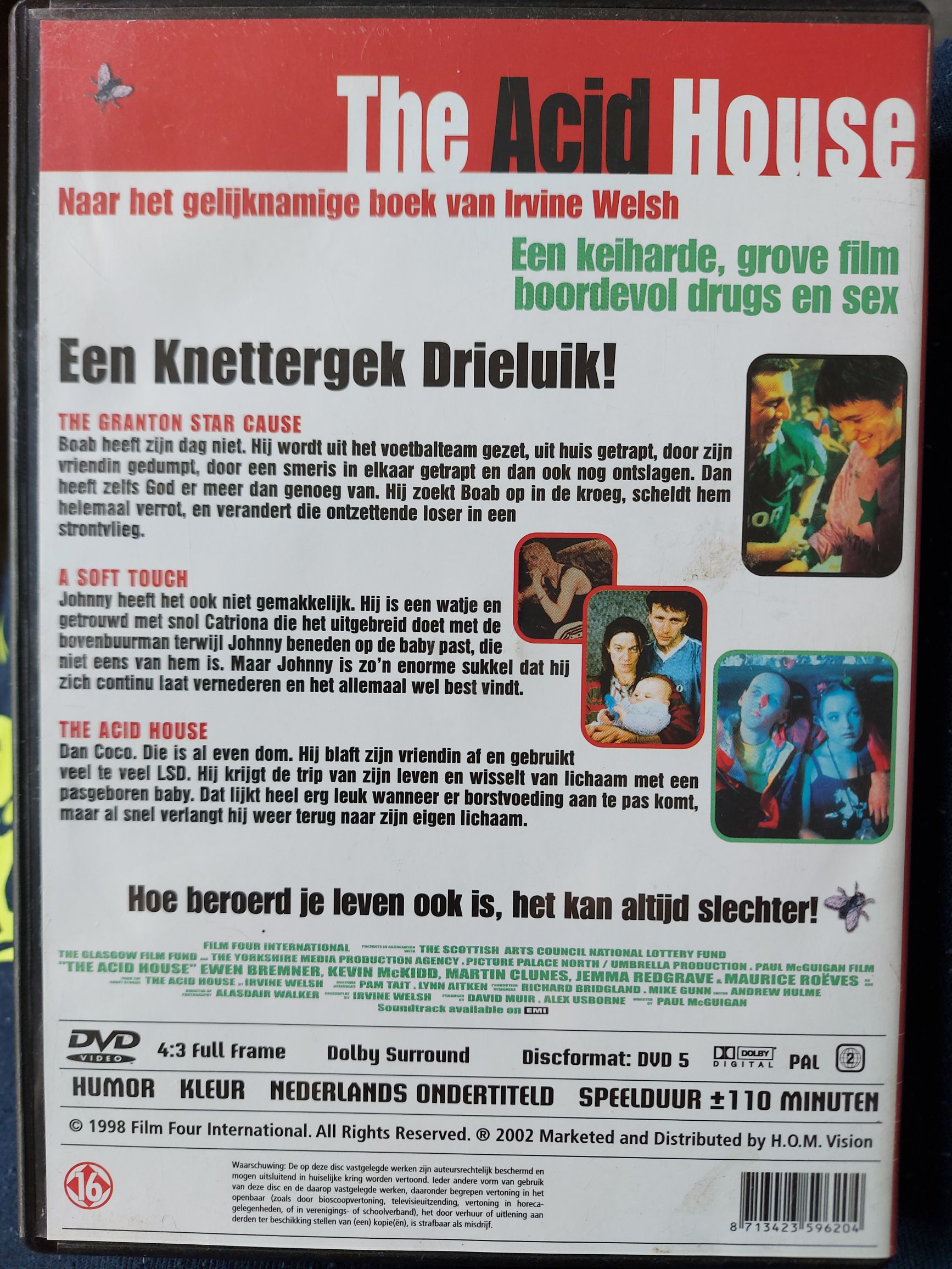 The Acid House DVD-R movie collectible [Barcode 8713423596204] - Main Image 2